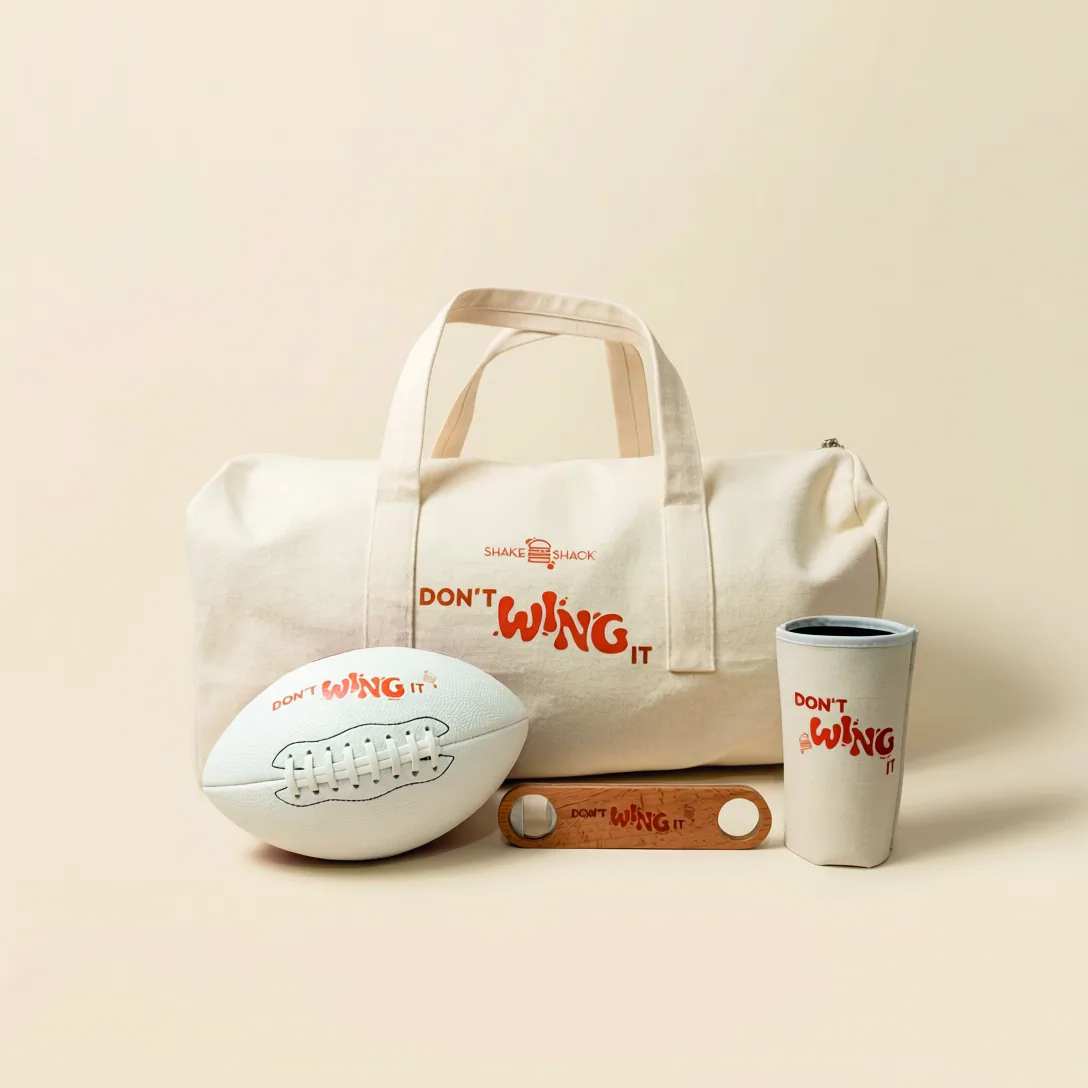 Tote bag y artículos promocionales Shake Shack